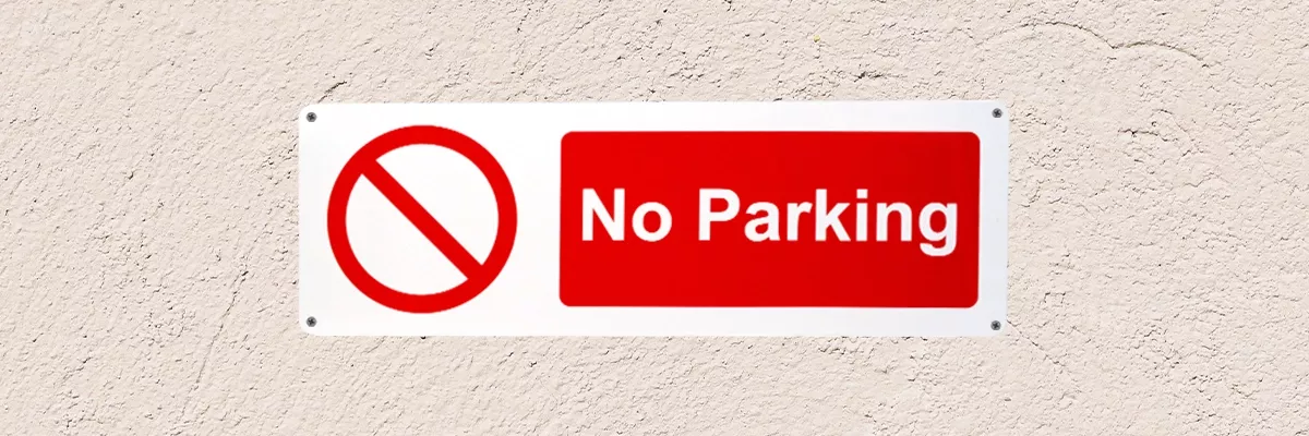 we have the sign to accompany your parking post