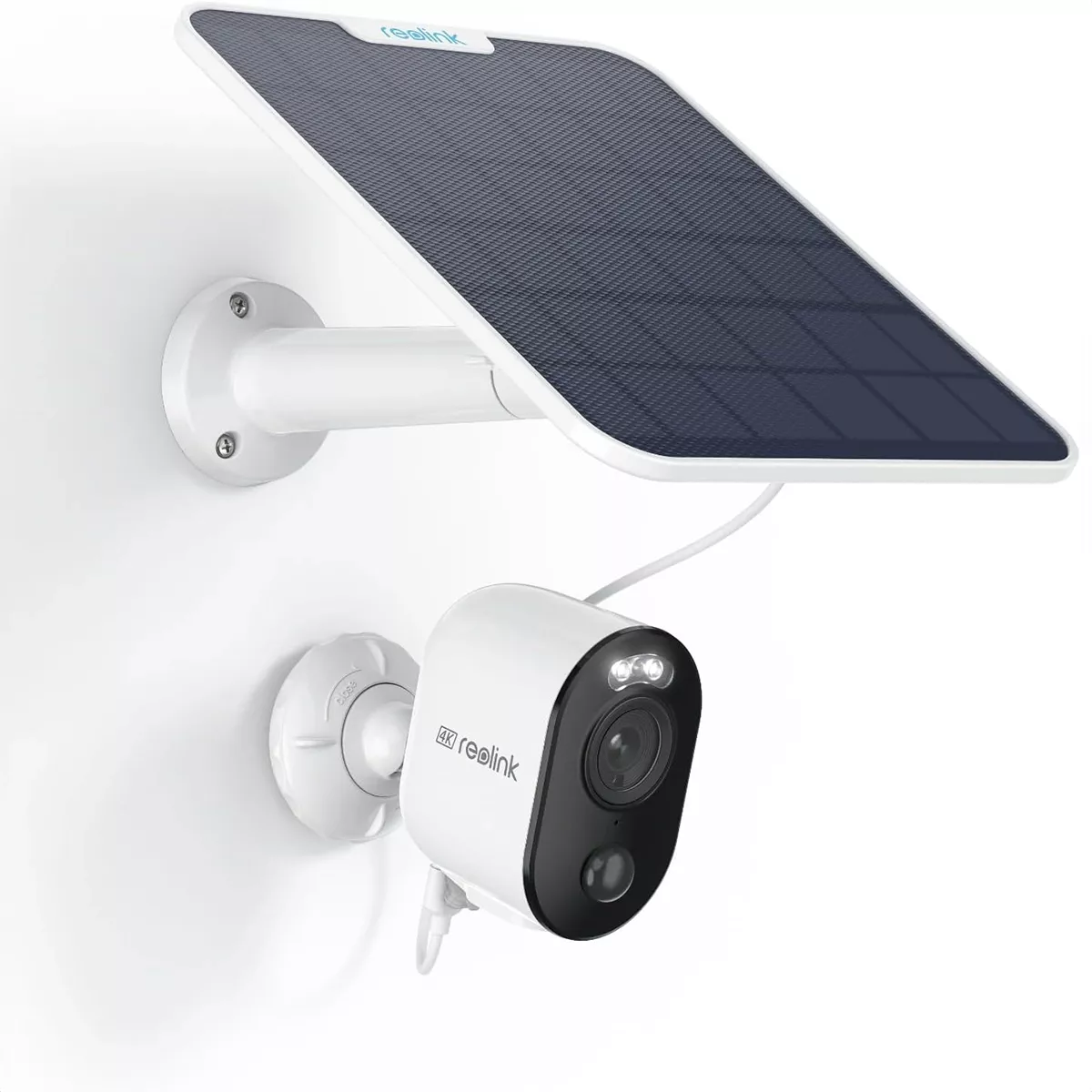 Caméra De Surveillance 4G Solaire Extérieure - 2K, Batterie 10400mAh, Panneau 6W, Détection Mouvement, Vision Nocturne Couleur, IP66