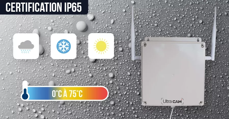 Contrôleur UltraCAM 4G innovant certifié IP65