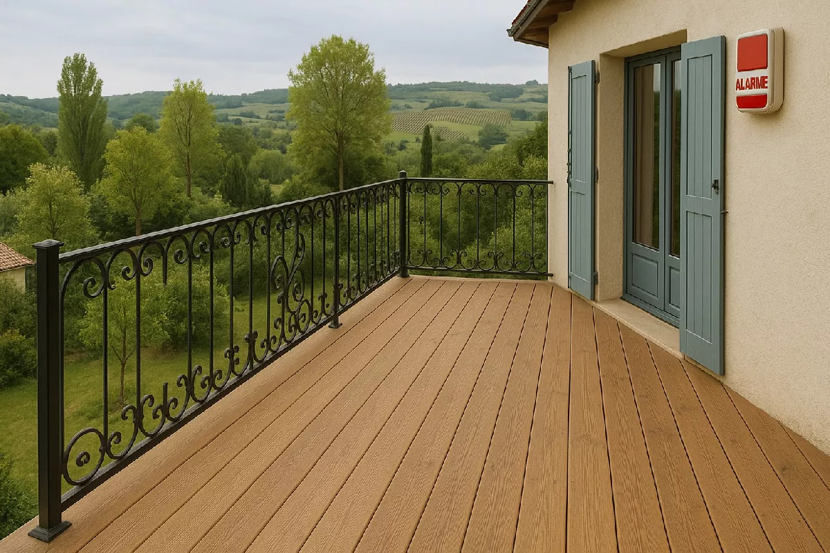 Solutions adaptées pour les intrusions via les balcons