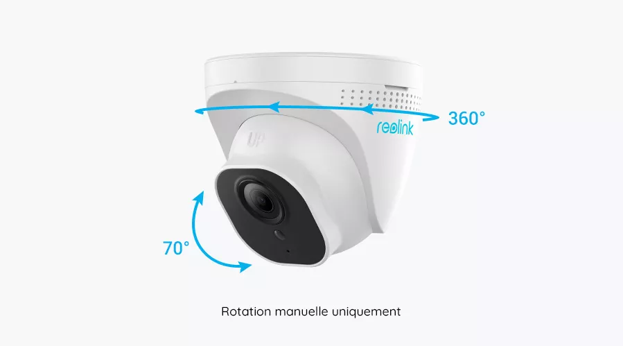 Caméra Tourelle Safire 2MP 1/3 – Intérieure et Extérieure - – Sécurité Max