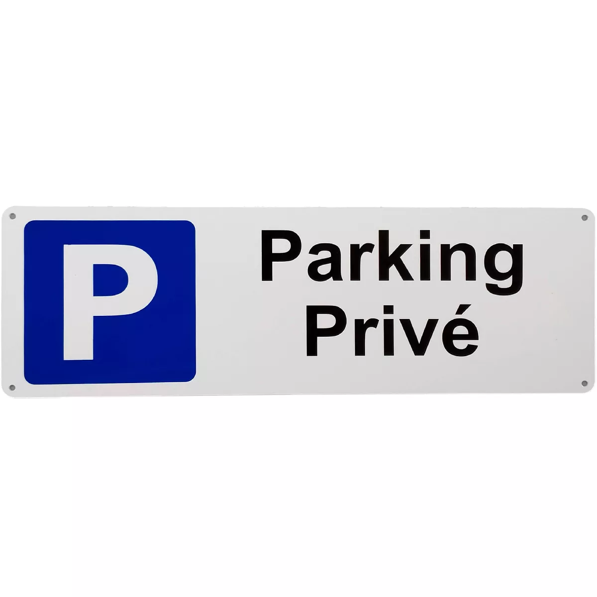 Large Panneau Exterieur Parking Prive Pvc Resistant 42 X 14 Cm Ultra Secure France Securitemarche Fr