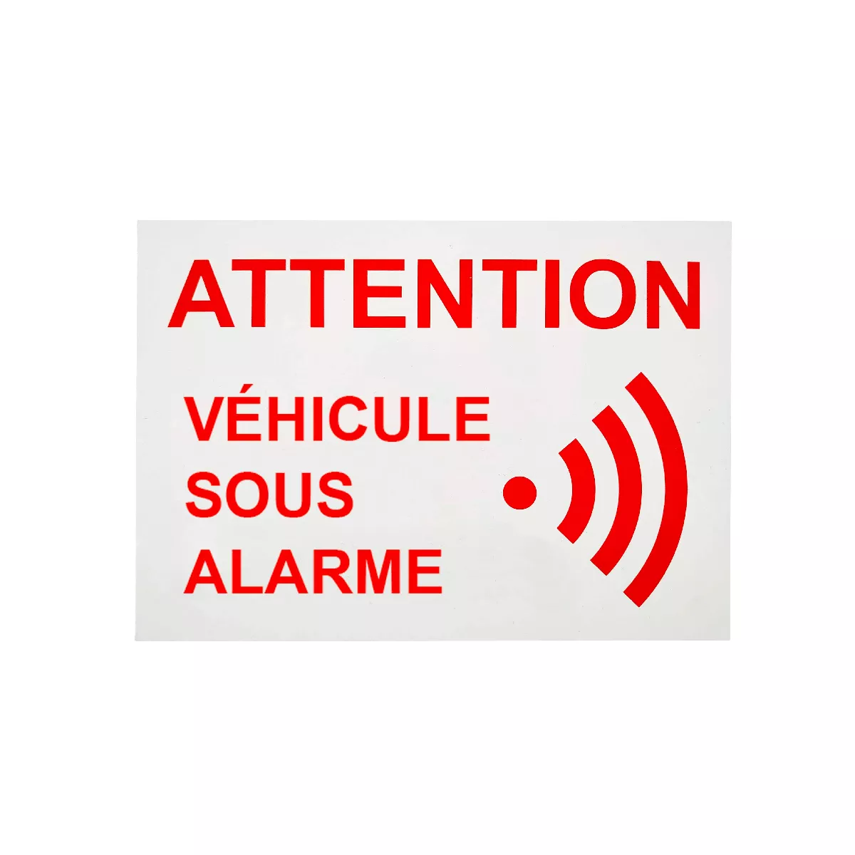 Kit alarme autonome sans-fil véhicules ESSENTIEL 2 - 2 détecteurs ouverture  + sirène + télécommande (gamme BT)