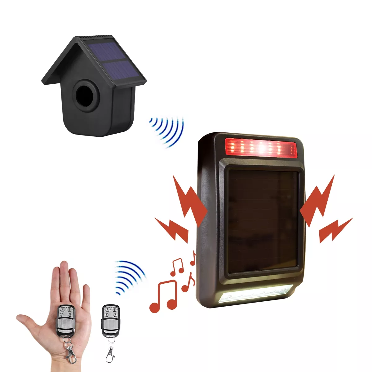 Caméra batterie autonome - vidéosurveillance sans fils - Hd Protech