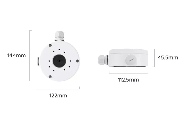 Acheter PDTO – boîte de jonction de caméra étanche, support universel de  montage de caméra de sécurité Bullet