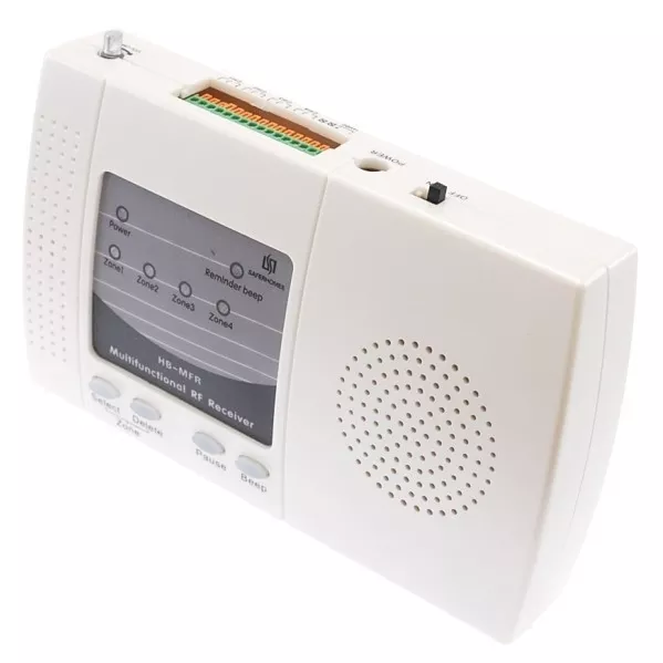 Sonnette sans fil pour la maison, avec contrôle longue Distance, étanche et  adaptée aux personnes âgées, 1 émetteur et 2 récepteurs, Mode en ligne